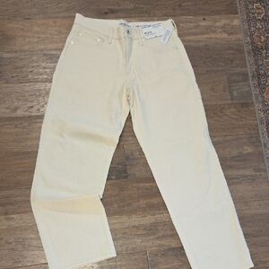 Cream Denim Jeans